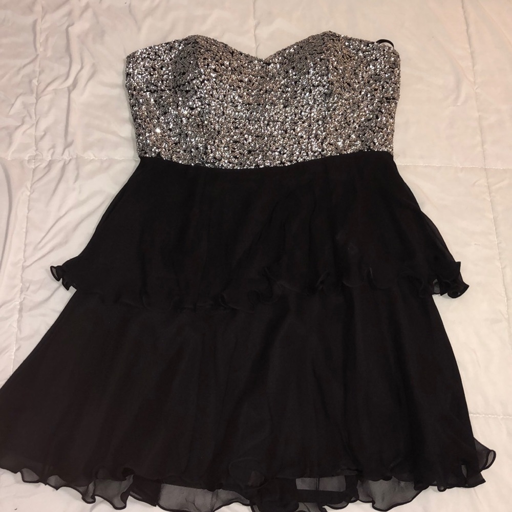 Sequined Scala Dress